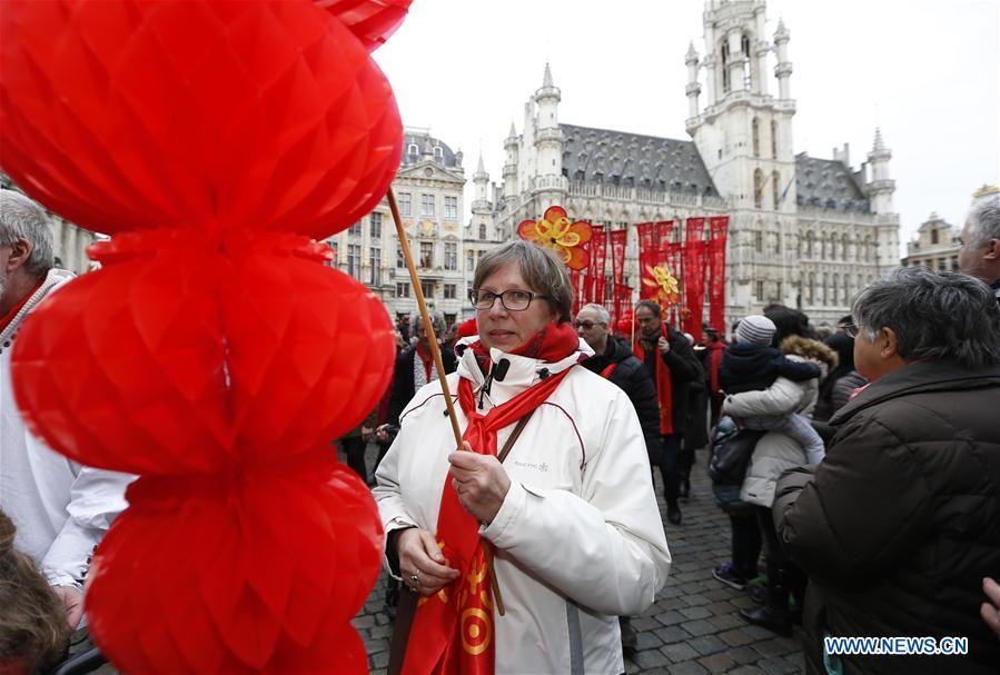 Célébrations du Nouvel An chinois à Bruxelles