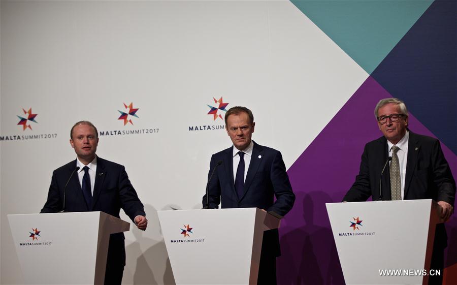 (国际)(1)欧盟峰会宣言强调一致遏制非法移民潮