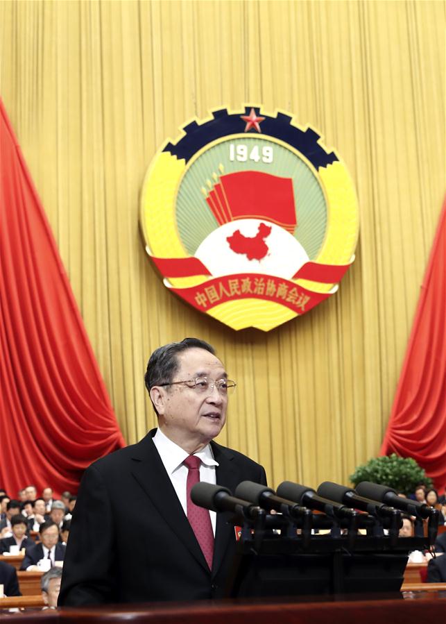 Chine : ouverture de la 5e session du 12e Comité national de la CCPPC