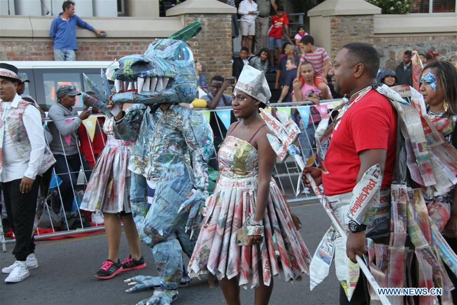 Carnaval à Cape Town en Afrique du Sud