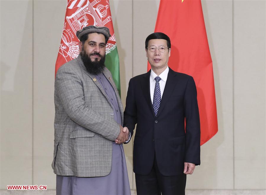 CHINA-BOAO-FORUM-ZHANG GAOLI-AFGHANISTAN-MEETING (CN)