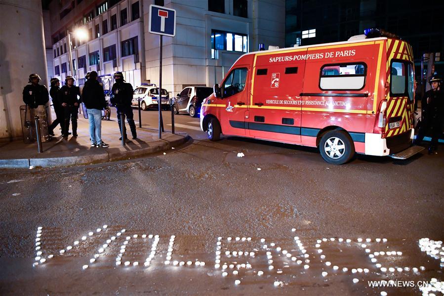 Manifestations après le décès d'un Chinois tué par la police à Paris