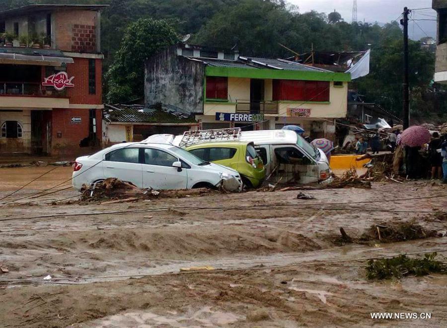 （新华网）（1）哥伦比亚泥石流遇难人数升至234人