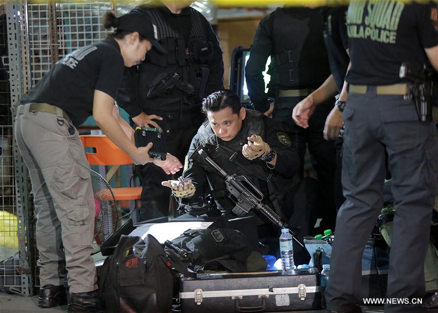 （国际）（1）菲律宾首都两起爆炸致2死5伤