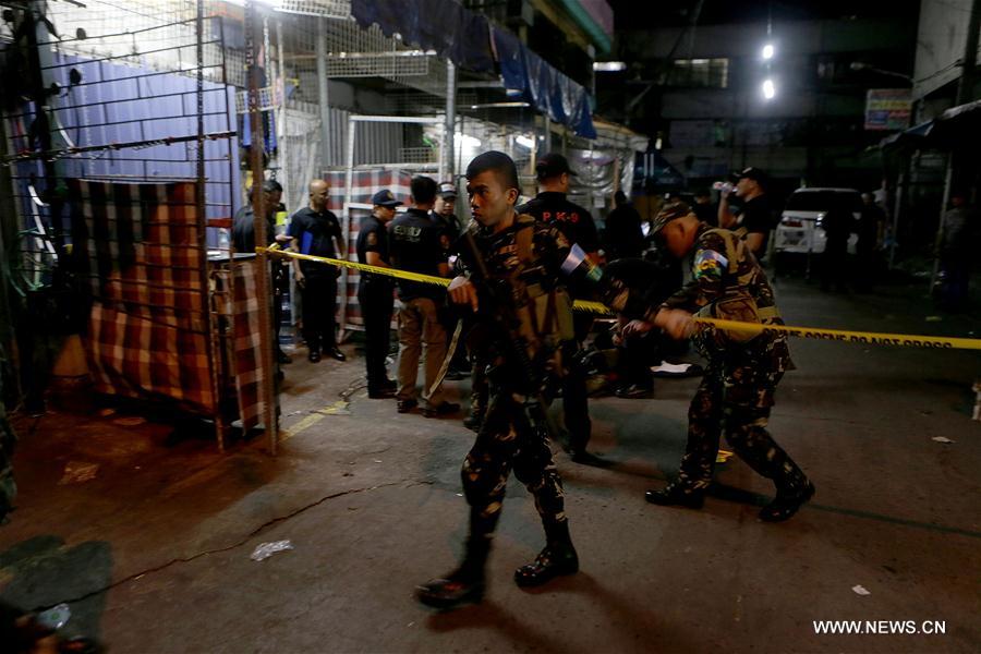 （国际）（5）菲律宾首都两起爆炸致2死5伤