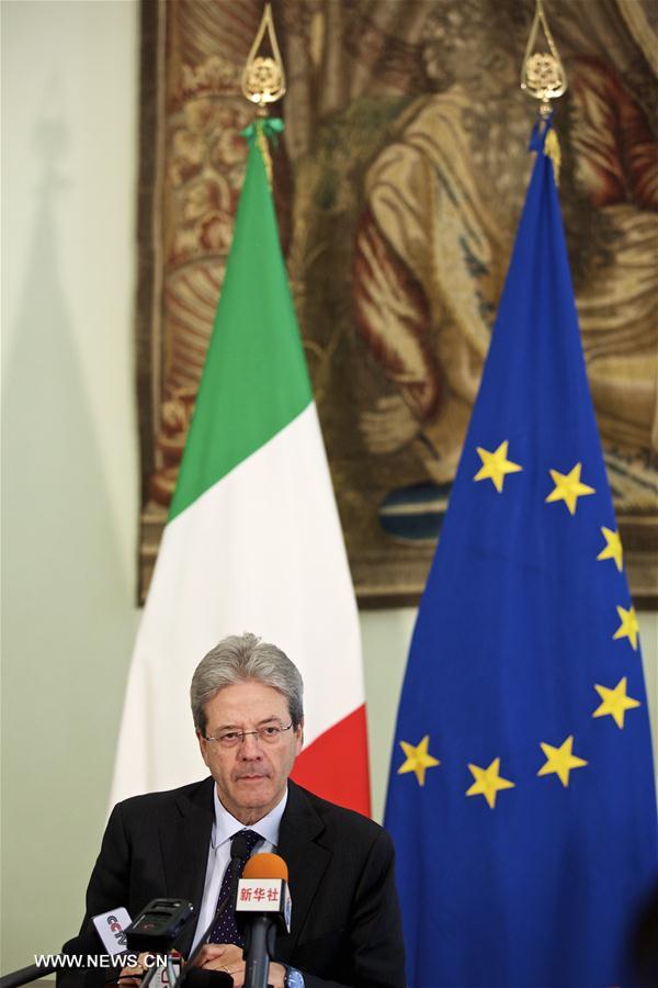 （一带一路·图文互动）（2）专访：“一带一路”倡议为意大利带来新机遇——访意大利总理真蒂洛尼 