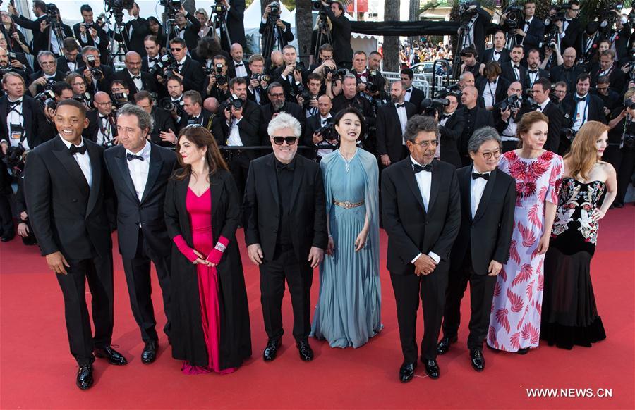 France : cérémonie d'ouverture du Festival de Cannes