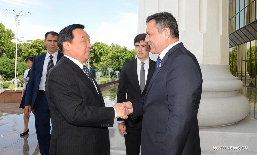 （XHDW）（3）全国人大常委会副委员长王晨访问乌兹别克斯坦