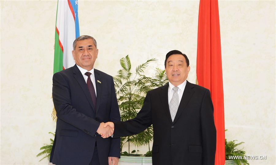 （XHDW）（2）全国人大常委会副委员长王晨访问乌兹别克斯坦
