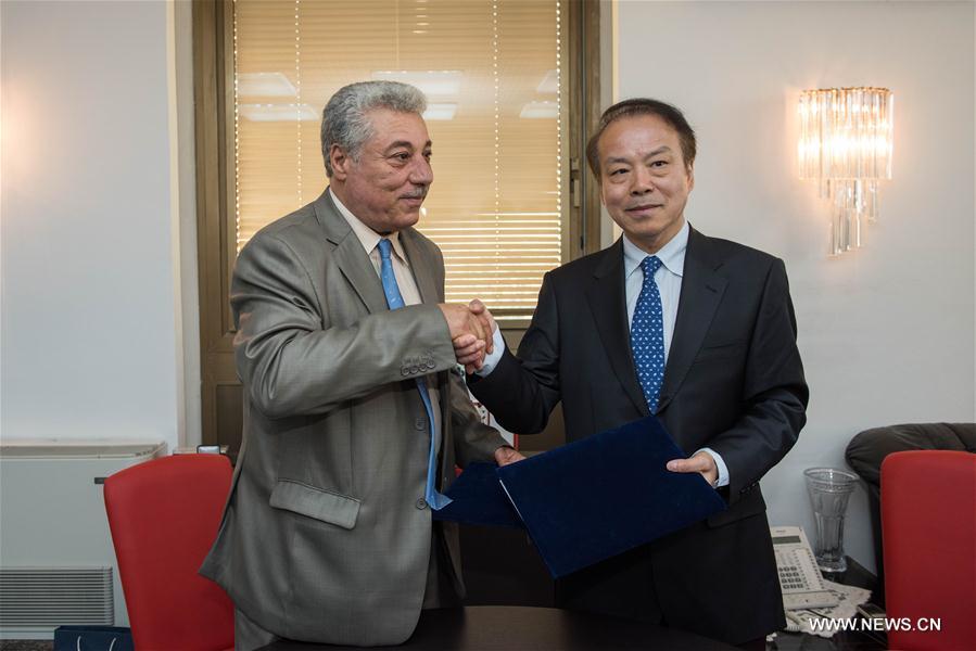 Tunisie : signature du mémorandum de compréhension sur le projet d'Album national  entre Xinhua et TAP