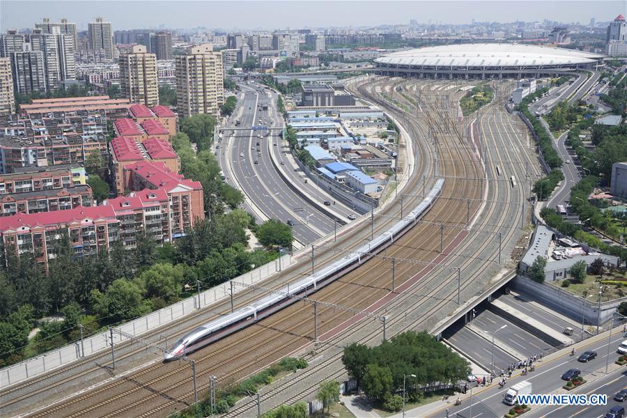 Chine : mise en service d'un nouveau train à grande vitesse sur la ligne Beijing-Shanghai