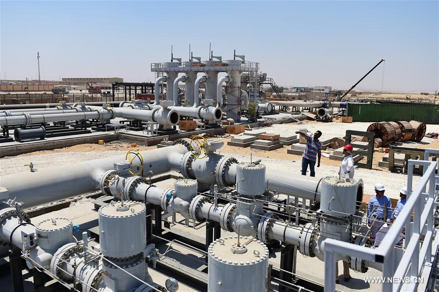 Egypte : une station de régulation du gaz à Beni Suef