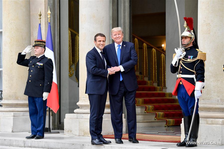 Visite en France du président américain