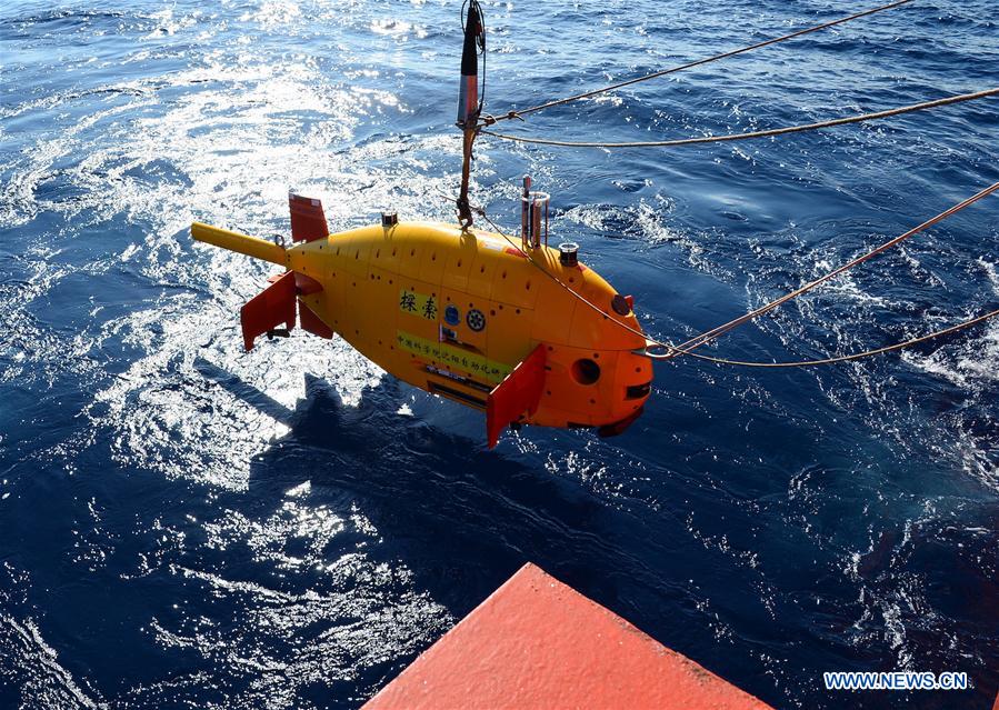 Première expédition sous-marine pour un robot développé par la Chine