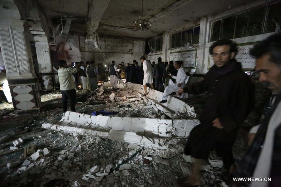 （国际）（1）阿富汗西部一清真寺遇袭致29人死亡