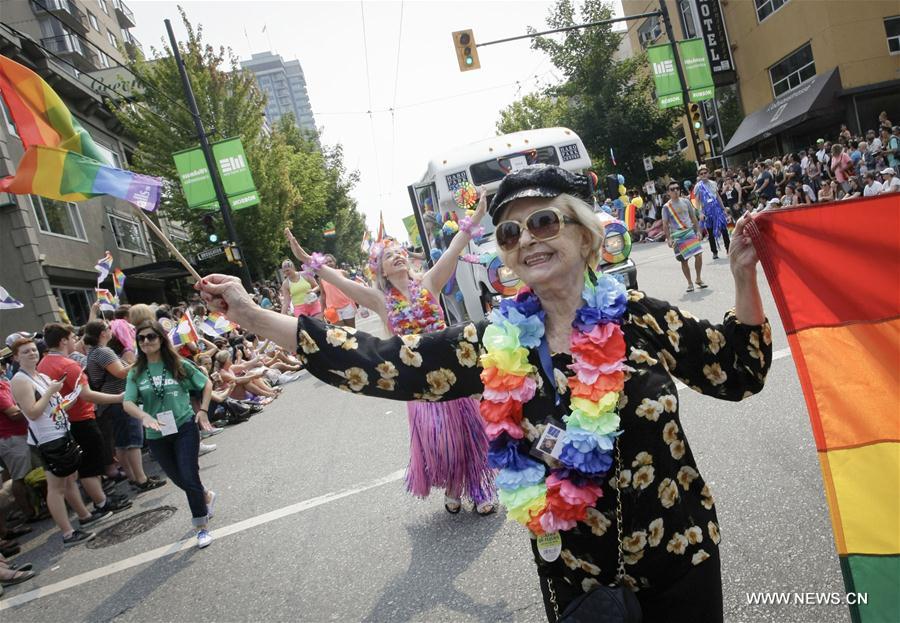 Canada : 39e marche de la fierté gay à Vancouver