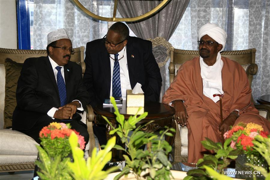 Visite du président somalien au Soudan