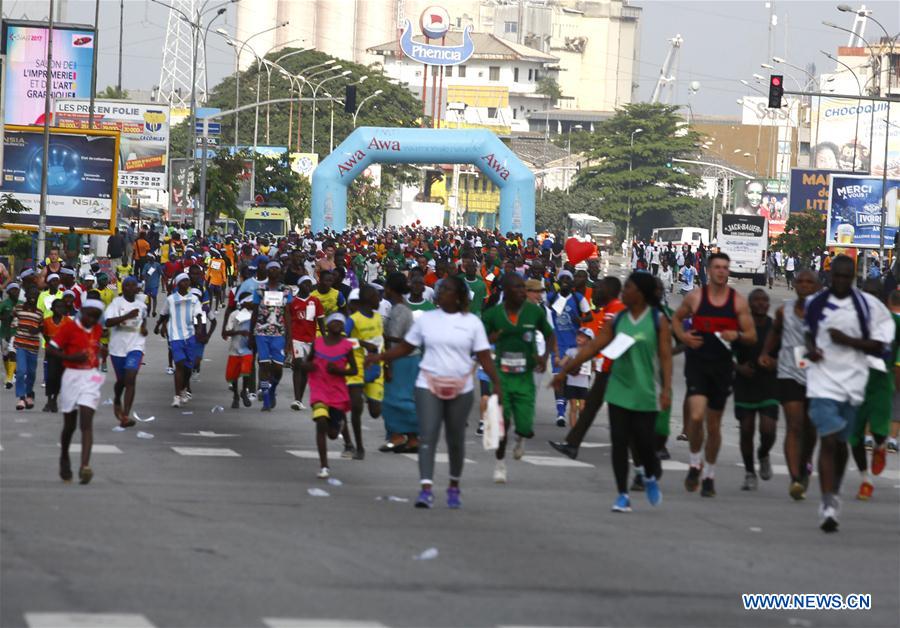 Côte d'Ivoire : marathon international à Abidjan