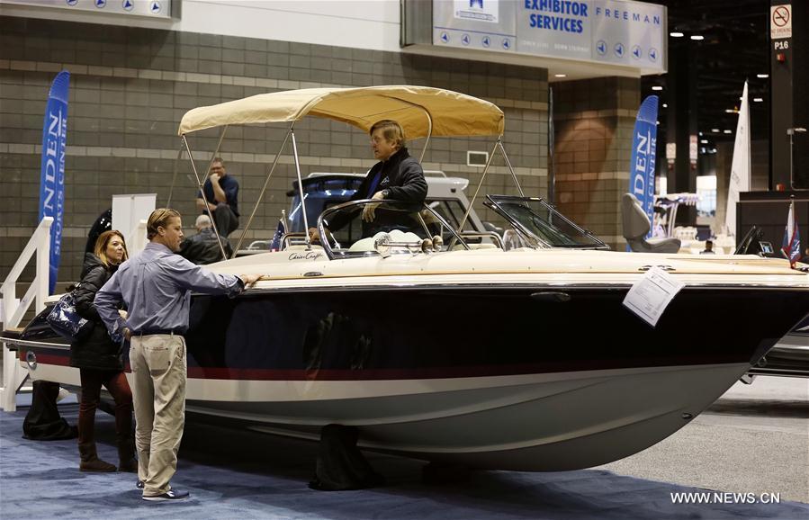 Etats-Unis : salon nautique &agrave; Chicago