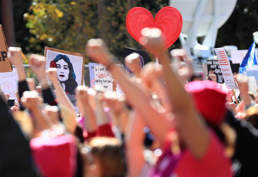 Etats-Unis : la Marche des femmes à Los Angeles