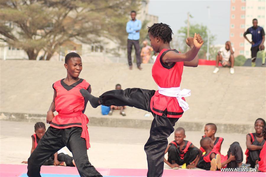 Bénin : les arts martiaux chinois à Cotonou