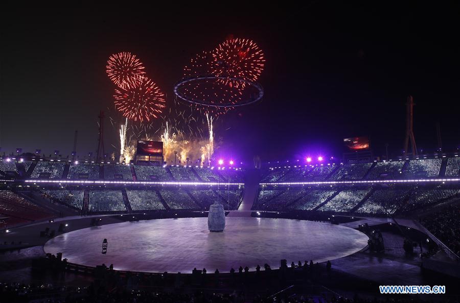 Cérémonie d'ouverture des JO d'hiver de Pyeongchang