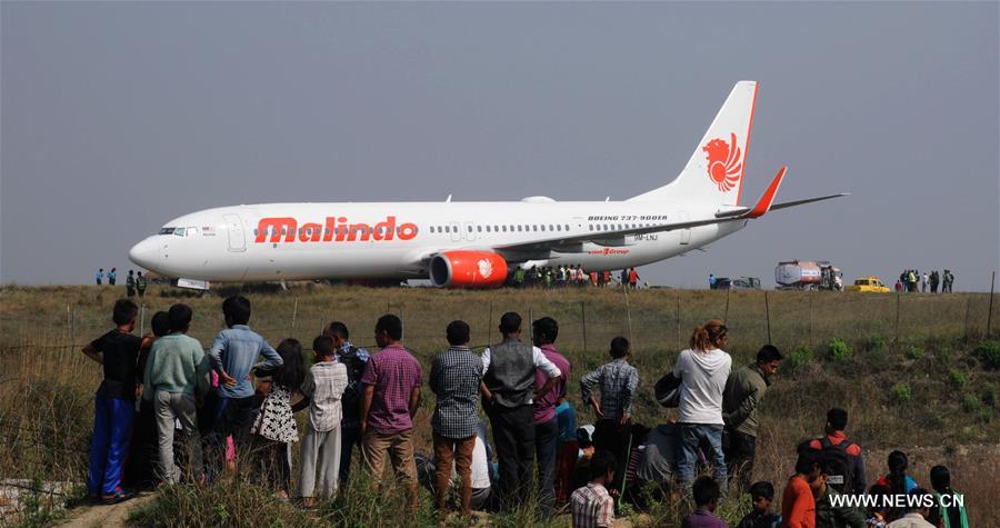 Népal : sortie de piste d'un avion à l'aéroport de Katmandou