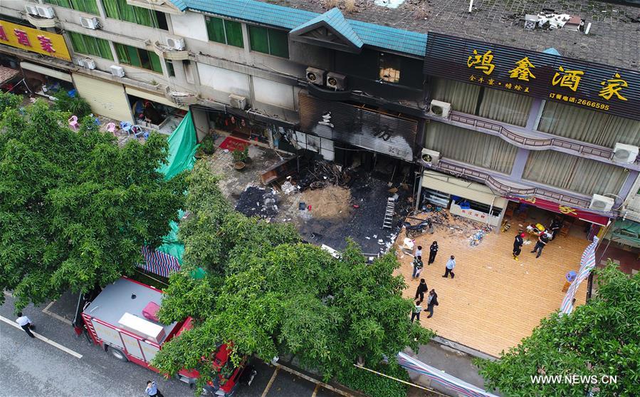 Chine : 18 morts dans un incendie qui a ravagé un KTV au Guangdong