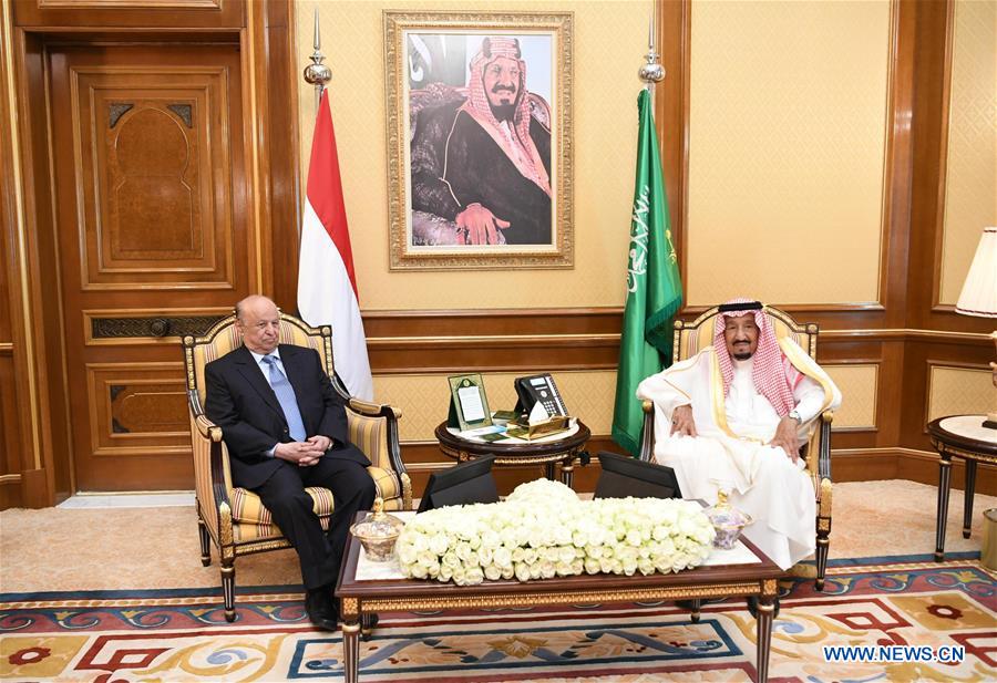 SAUDI ARABIA-MECCA-KING-YEMEN-PRESIDENT-MEETING