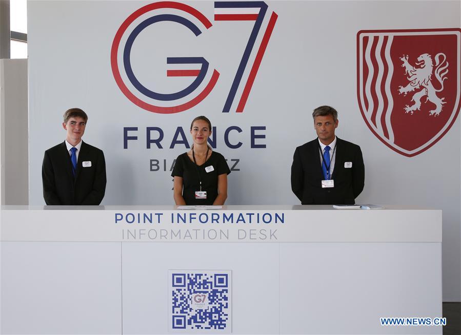 FRANCE-BIARRITZ-G7-SUMMIT