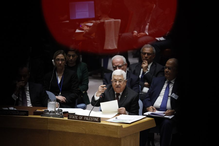 Multimedia Mahmoud Abbas Rejette Le Plan De Paix Americain Pour Le Moyen Orient Au Cours D Une Reunion Du Conseil De Securite De L Onu French News Cn