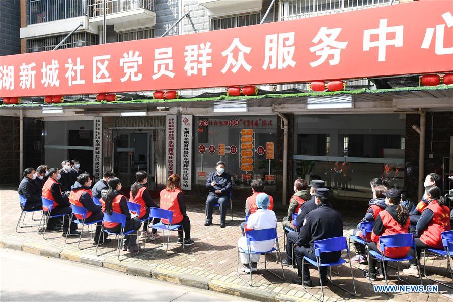 CHINA-WUHAN-XI JINPING-COVID-19-EPIDEMIC PREVENTION AND CONTROL-INSPECTION (CN)