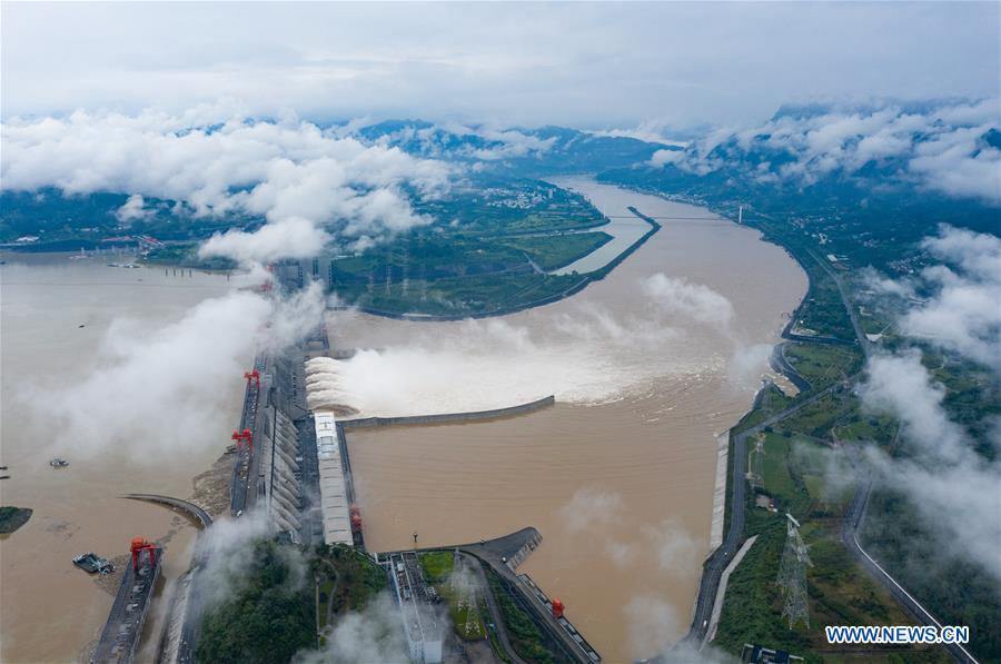 CHINA-HUBEI-YANGTZE RIVER-THREE GORGES DAM-FLOODWATER-DISCHARGE (CN)