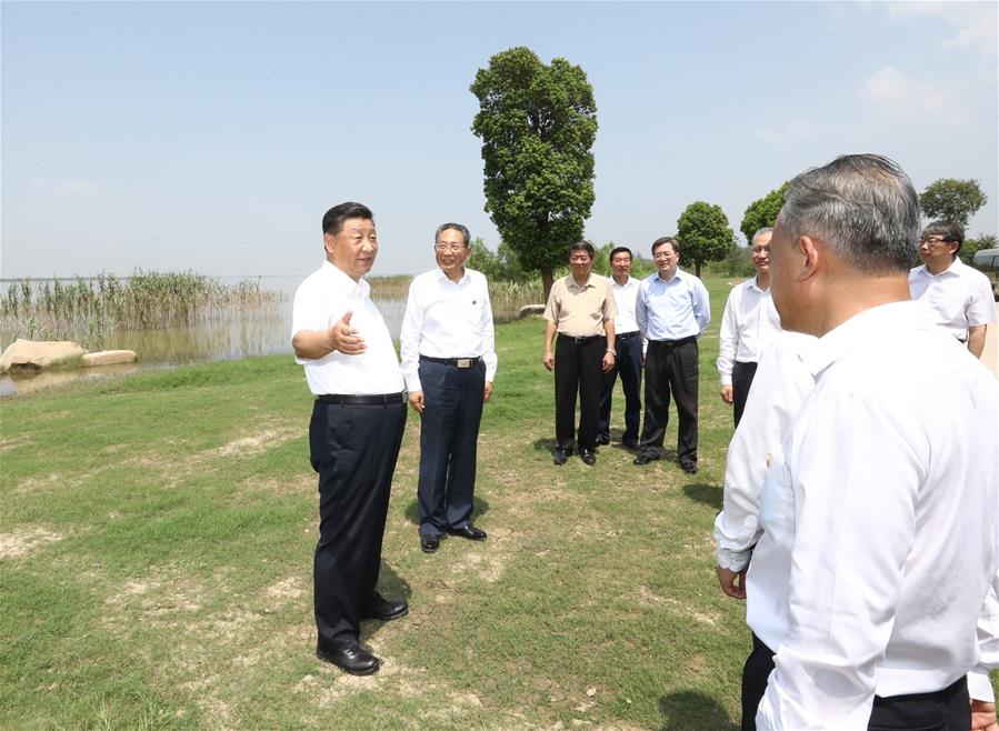 CHINA-ANHUI-MA'ANSHAN-XI JINPING-INSPECTION (CN)