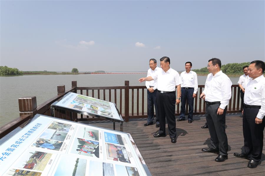CHINA-ANHUI-MA'ANSHAN-XI JINPING-INSPECTION (CN)
