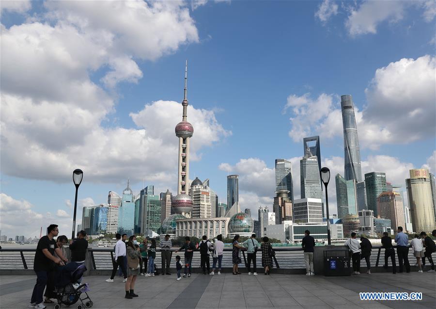 Chine : tourisme à Shanghai pendant les congés de la Fête nationale