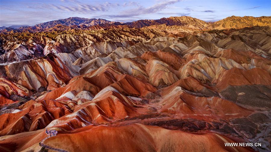 Chine : parc géologique national de Zhangye Danxia