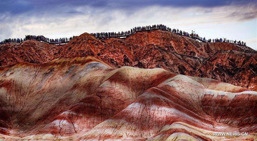 Chine : parc géologique national de Zhangye Danxia