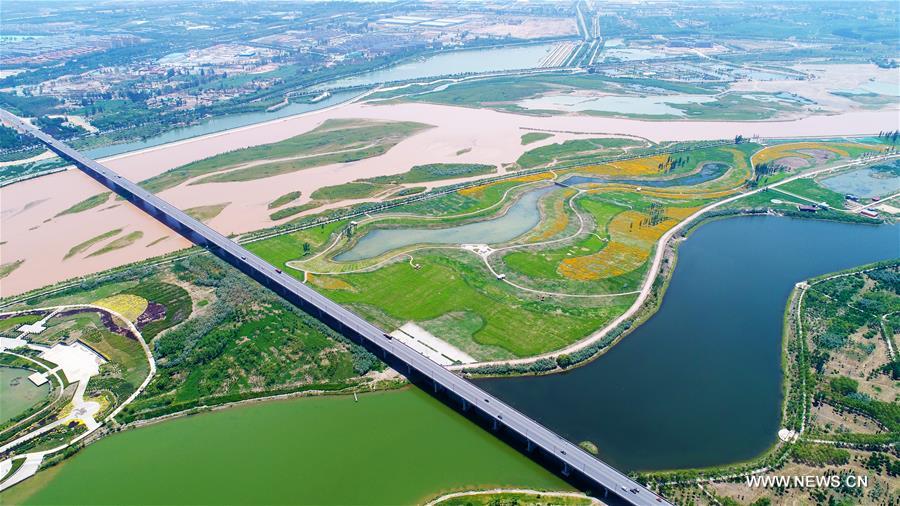 Paysage du nord-ouest de la Chine