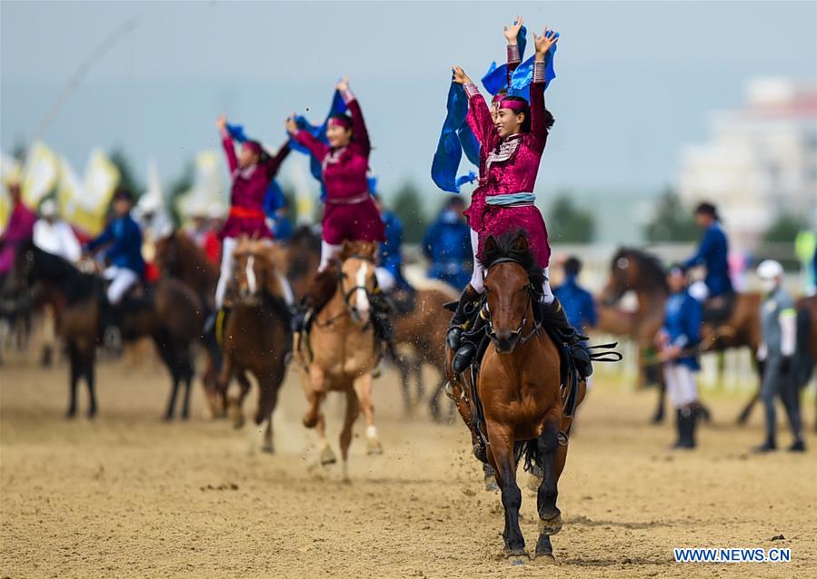 Chine : un événement sur la culture équine en Mongolie intérieure