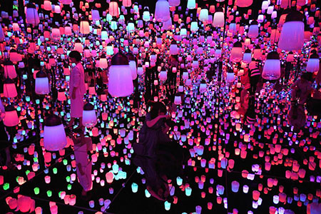 Ouverture d'un musée d'art numérique au Japon