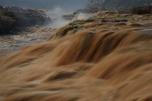 Chine : la cascade de Hukou au Shanxi