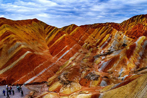 Chine : parc géologique national de Zhangye Danxia