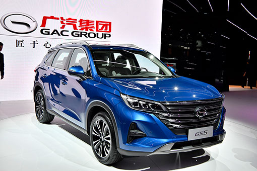 Le constructeur chinois GAC Motor dévoile son nouveau SUV au Mondial Paris Motor Show