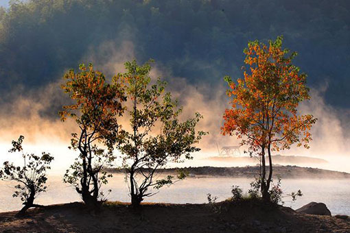 Paysage automnal en Chine