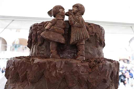 Italie : Festival international du chocolat &agrave; P&eacute;rouse