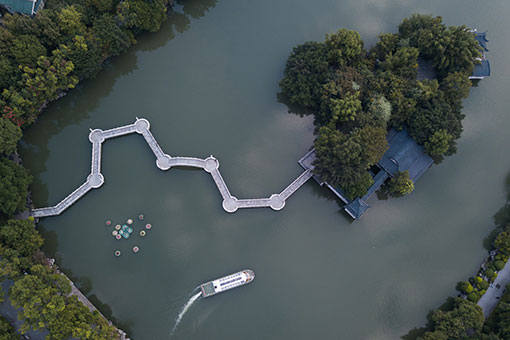 Chine: paysage de la ville de Guilin