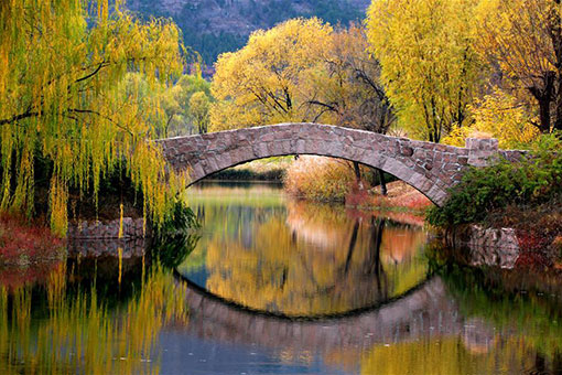 Chine: Beaux paysages du lac Yanqi à Beijing