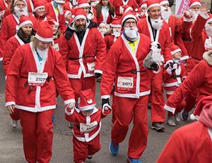 Course de P&egrave;res No&euml;l &agrave; Budapest