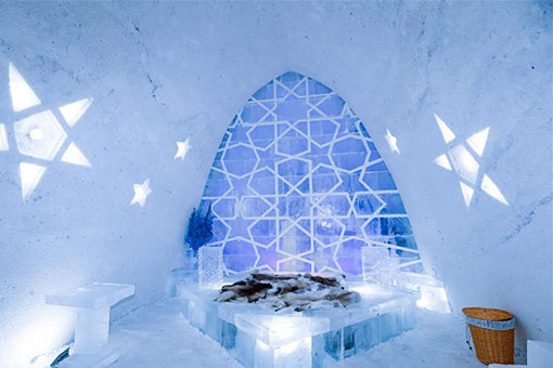 Chine: un h&ocirc;tel de glace et de neige en Mongolie int&eacute;rieure